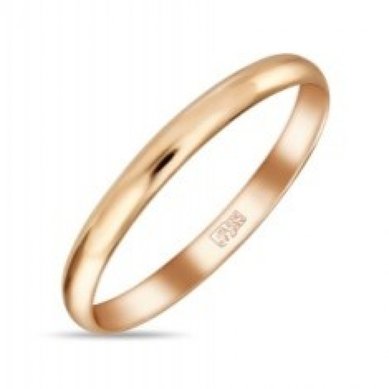 Обручальное кольцо R01-R-040-200-М12970 - Ювелирный бренд Московский ювелирный завод