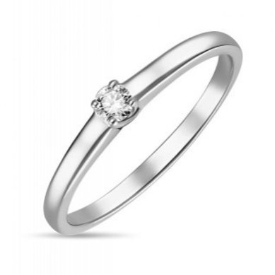 Помолвочное кольцо R01-SOL40-010-G2-М12985 - Ювелирный бренд Московский ювелирный завод